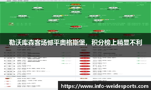 勒沃库森客场憾平奥格斯堡，积分榜上稍显不利